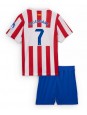 Billige Atletico Madrid Antoine Griezmann #7 Hjemmedraktsett Barn 2025-26 Kortermet (+ Korte bukser)